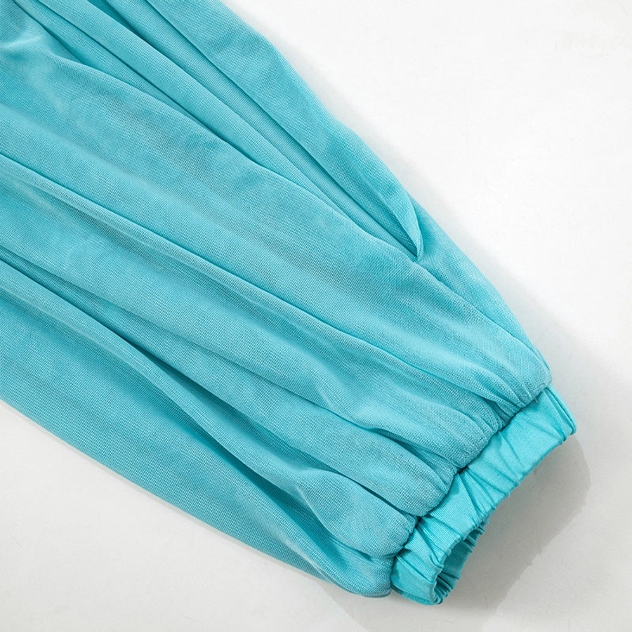 Daily Women's Streetwear Solid Color Polyester Skirt Sets Skirt Sets