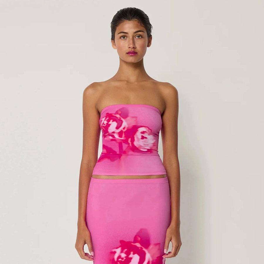 Women's T-shirt Sleeveless Tank Tops Streetwear Flower