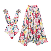 One-Piece Swimsuit Set