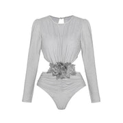 Silver Swimsuit
