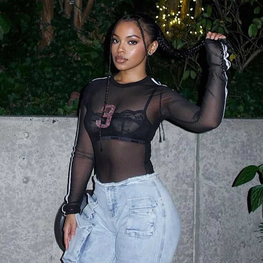 Women's T-shirt Long Sleeve T-Shirts Streetwear Solid Color