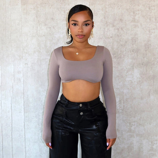 Women's T-shirt Short Sleeve T-Shirts Streetwear Solid Color