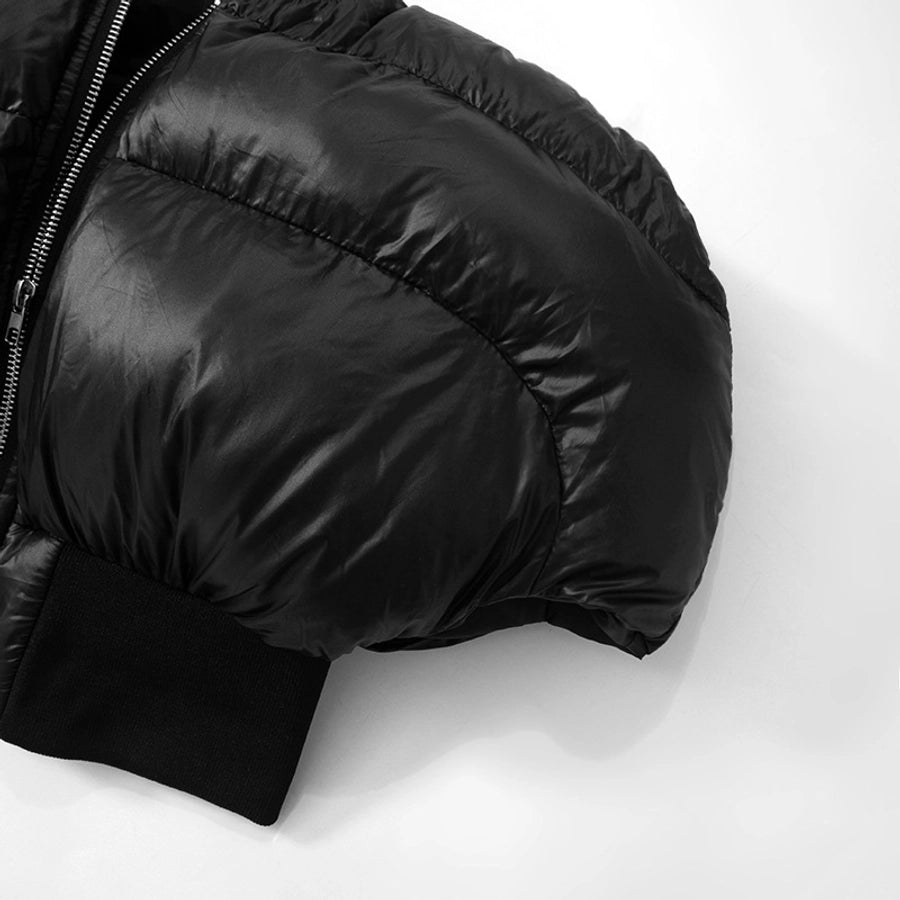 Women's Streetwear Solid Color Zipper Coat