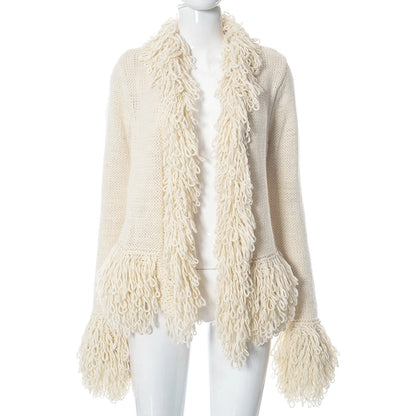 Women's Cardigan Long Sleeve Sweaters & Cardigans Simple Style Solid Color