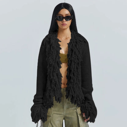 Women's Sweater Long Sleeve Sweaters & Cardigans Streetwear Solid Color