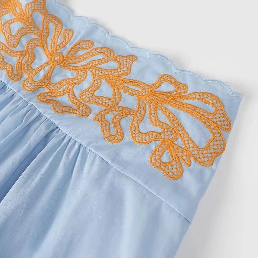 Daily Women's Vacation Butterfly Polyester Printing Skirt Sets Skirt Sets