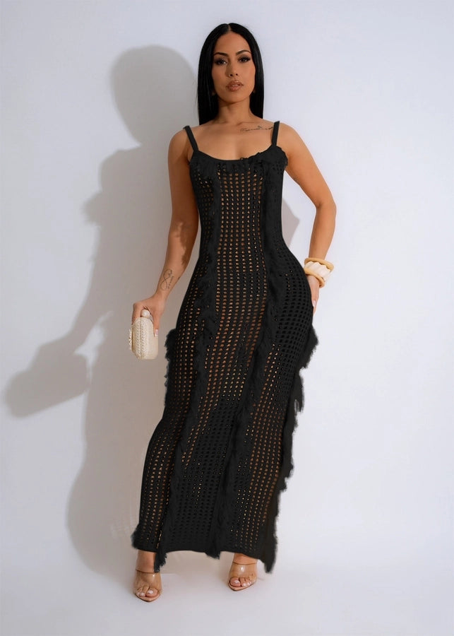 Women's Grid Elegant Sexy Cover Ups