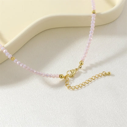 IG Style Sun Glass Copper Beaded Chain Beaded Necklaces