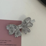 White Rhinestone-Full diamond bow