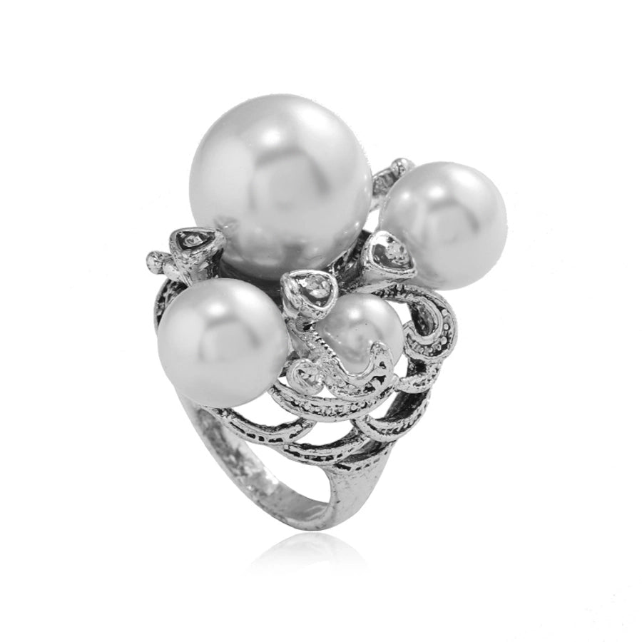 Elegant Geometric Alloy Women's Rings