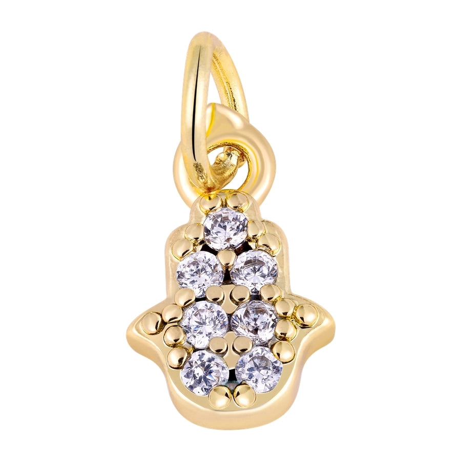 1 Piece 8.5*11.5mm Copper Geometric Pendant Jewelry Accessories