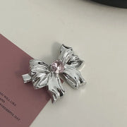 Pink Rhinestone-a Diamond Bow
