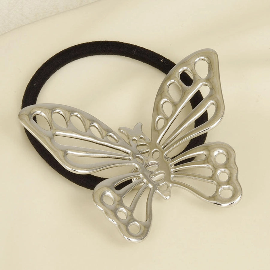 Women's Simple Style Butterfly 304 Stainless Steel Plating Hair Tie