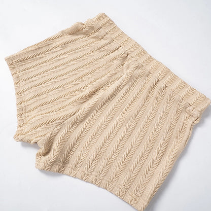 Daily Women's Sexy Solid Color Spandex Polyester Shorts Sets Shorts Sets