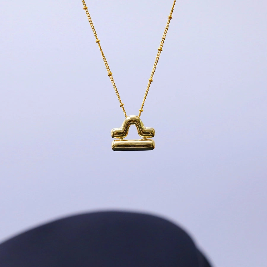 Jewelry IG Style Classic Style Commute Constellation 304 Stainless Steel 18K Gold Plated Pendant Necklace