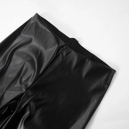 Daily Women's Streetwear Solid Color Spandex Polyester Pants Sets Pants Sets