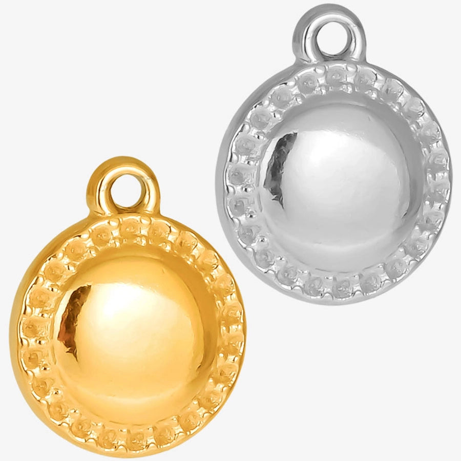 1 Piece 13*16mm 304 Stainless Steel 18K Gold Plated Geometric Pendant Jewelry Accessories