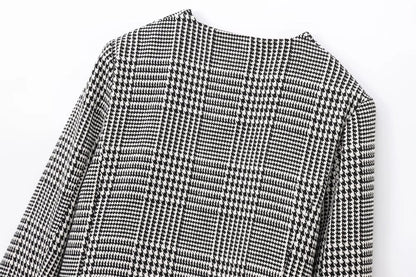 Women's Blazer Long Sleeve Blazers Button Elegant Color Block
