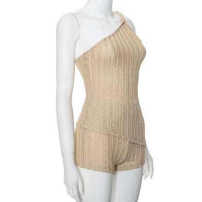 Daily Women's Sexy Solid Color Spandex Polyester Shorts Sets Shorts Sets