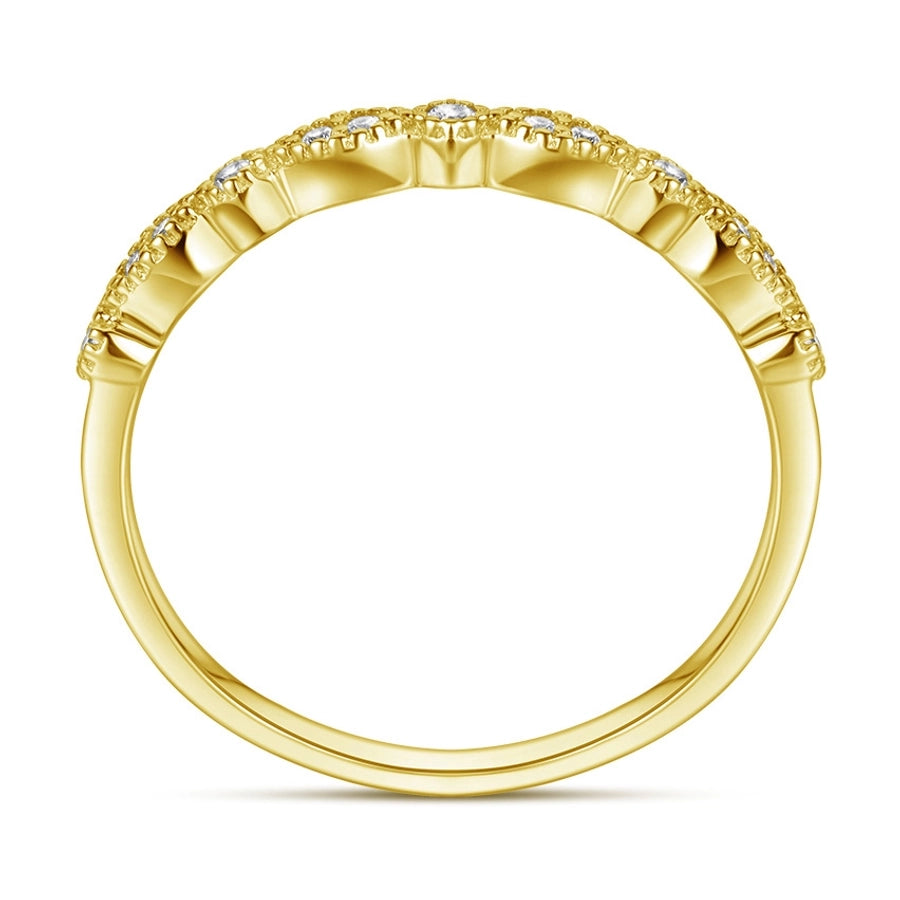 Tong Lin new simple ring fashion s925 sterling silver ring micro inlaid zircon row drill  engagement gift rings