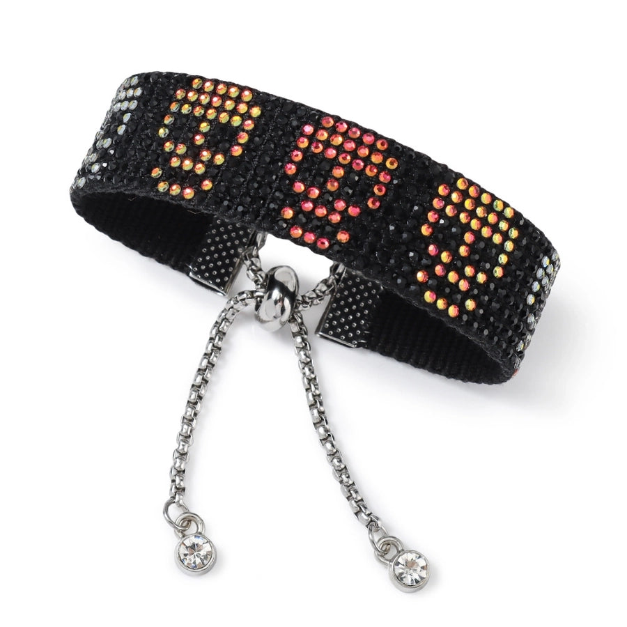 Hip-Hop Rock Artistic Skull Polyester Woven Chain String Bracelets