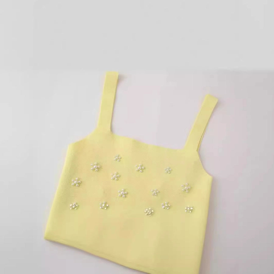 Women's Camisole Sleeveless Sweaters & Cardigans Streetwear Solid Color