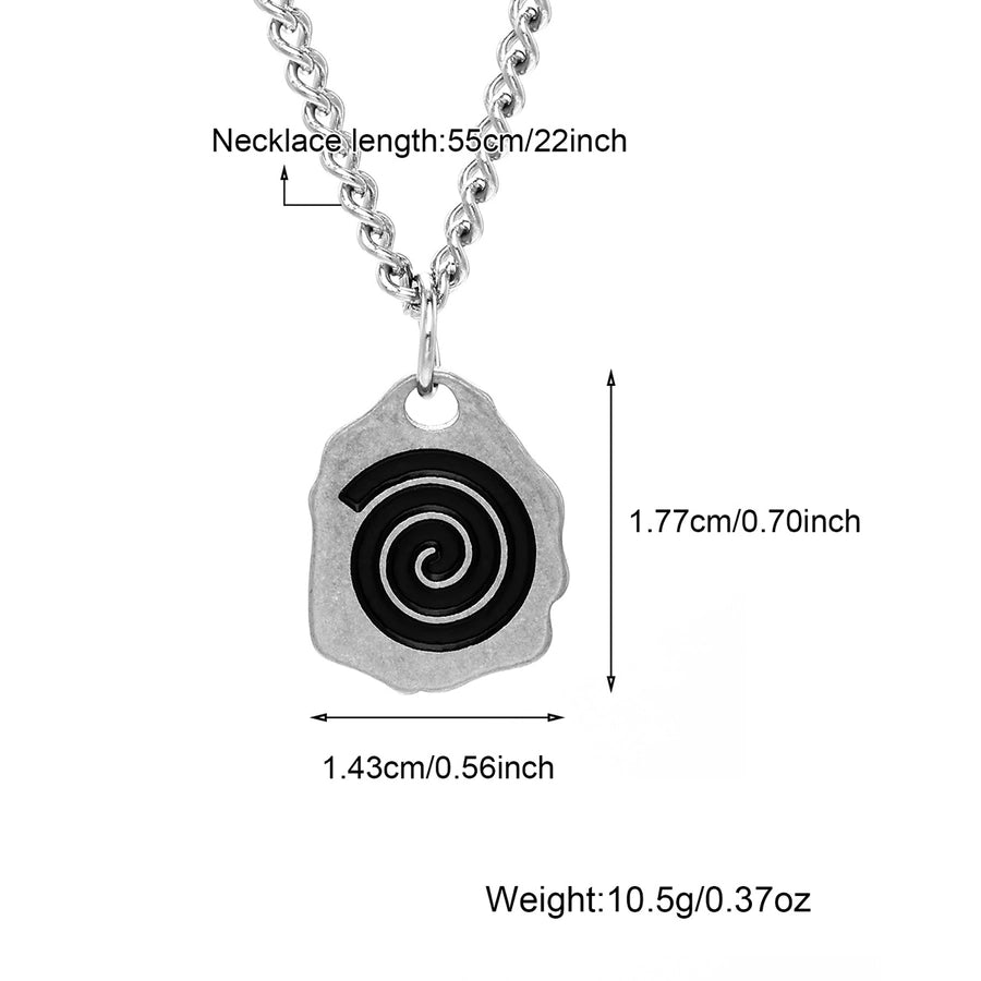 Simple Style Irregular 304 Stainless Steel Men's Pendant Necklace