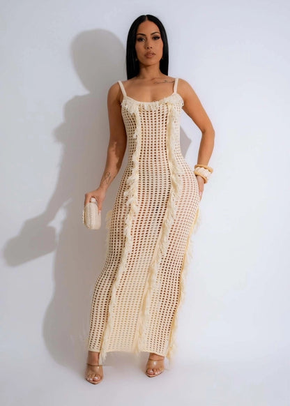 Women's Grid Elegant Sexy Cover Ups