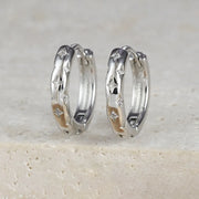 E1657 Silver-White Diamond 2PCs
