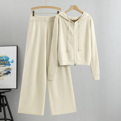 Holiday Women's Vacation Simple Style Solid Color Polyester Pants Sets Pants Sets
