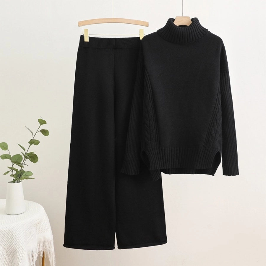 Daily Women's Casual Stripe Polyester Pants Sets Pants Sets