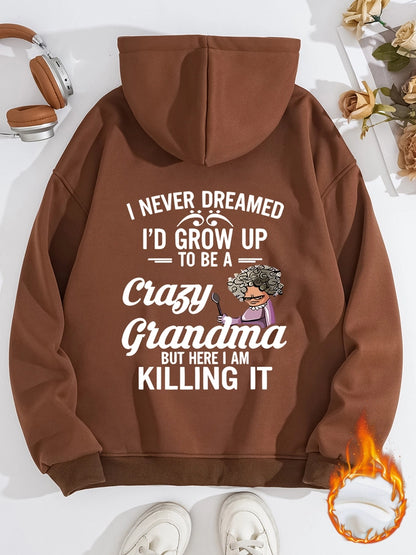 Hoodies & Sweatshirts Long Sleeve Streetwear Letter
