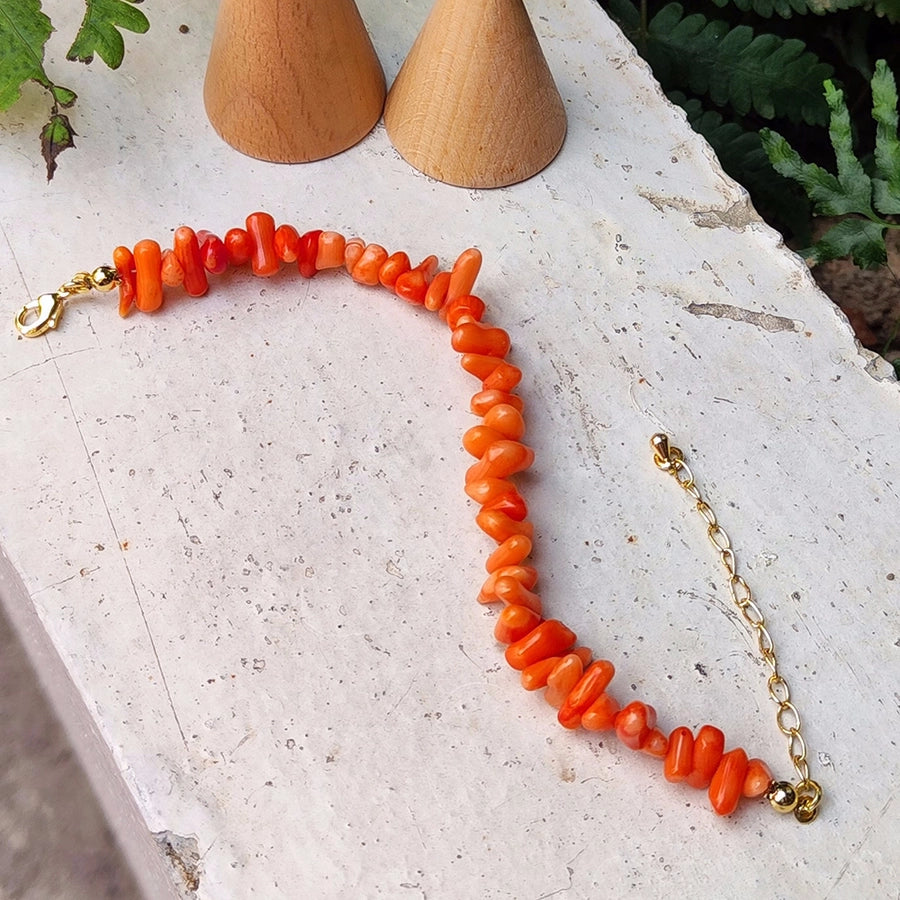 IG Style Casual Streetwear Irregular Shell Copper Beaded Chain Beaded Bracelets