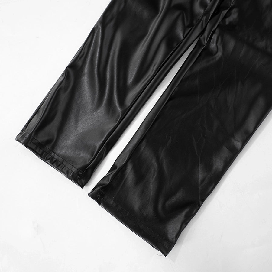 Daily Women's Streetwear Solid Color Spandex Polyester Pants Sets Pants Sets