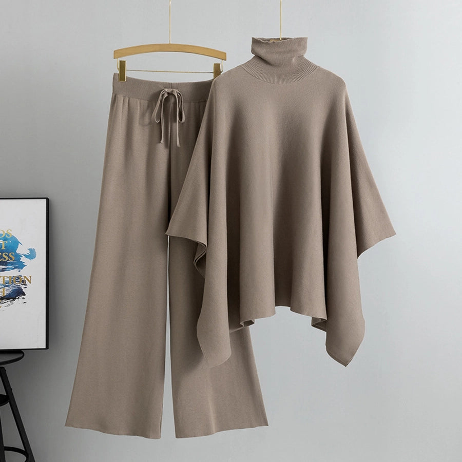 Holiday Daily Women's Vacation Simple Style Solid Color Polyester Pants Sets Pants Sets