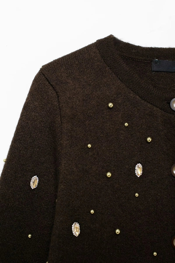 Women's Coat Half Sleeve Sweaters & Cardigans Casual Elegant Circle