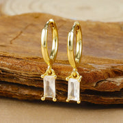 Y20278-golden White Diamond-1 Pair