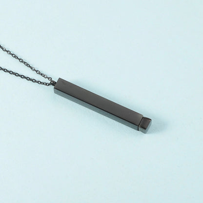 Jewelry Streetwear U Shape 304 Stainless Steel 18K Gold Plated Pendant Necklace
