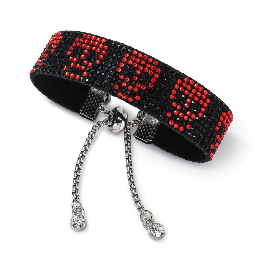 Hip-Hop Rock Artistic Skull Polyester Woven Chain String Bracelets