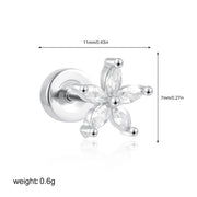 Petal Zircon Silver (One Piece)