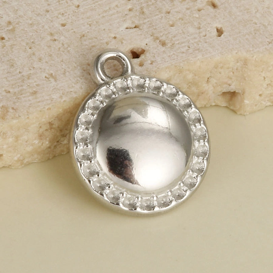 1 Piece 13*16mm 304 Stainless Steel 18K Gold Plated Geometric Pendant Jewelry Accessories