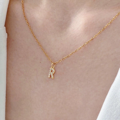 Jewelry Basic Retro Classic Style Letter 304 Stainless Steel Copper Pendant Necklace
