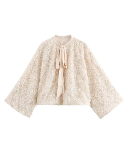 Women's Coat Long Sleeve Blouses Casual Elegant Solid Color