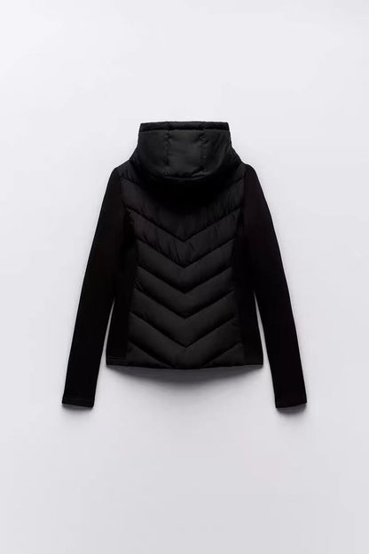 Women's Vacation Simple Style Solid Color Zipper Coat cotton clothes