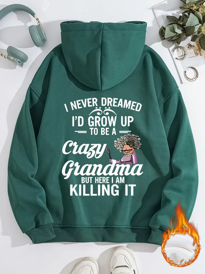 Hoodies & Sweatshirts Long Sleeve Streetwear Letter