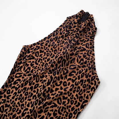 Women's Masquerade Streetwear Leopard Jumpsuits Jumpsuits