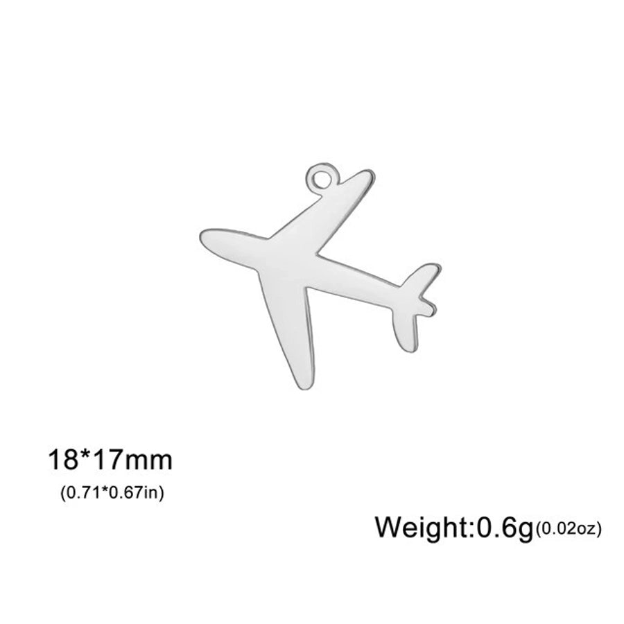 1 Piece 304 Stainless Steel Tortoise Flower Shell Pendant