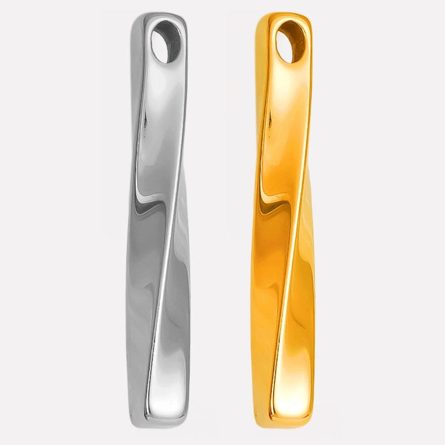 1 Piece 304 Stainless Steel 18K Gold Plated Geometric Pendant