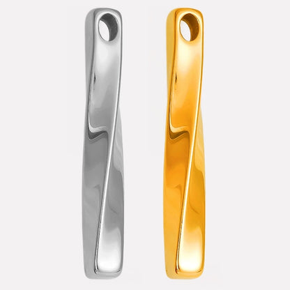 1 Piece 304 Stainless Steel 18K Gold Plated Geometric Pendant