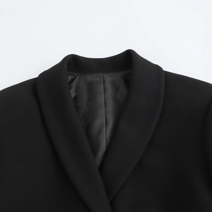 Women's Blazer Long Sleeve Blazers Formal Solid Color